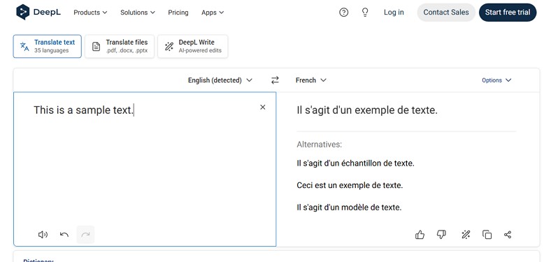 website localization services deepl
