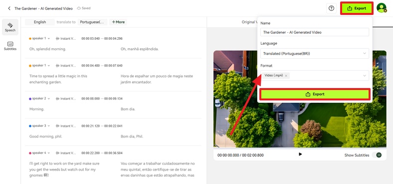 download the mp4 file