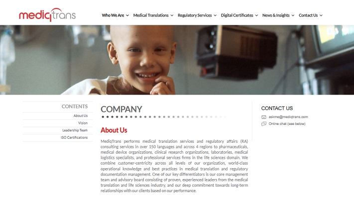 medical translation service mediqtrans