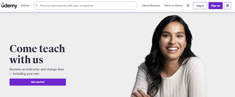 create online training through udemy