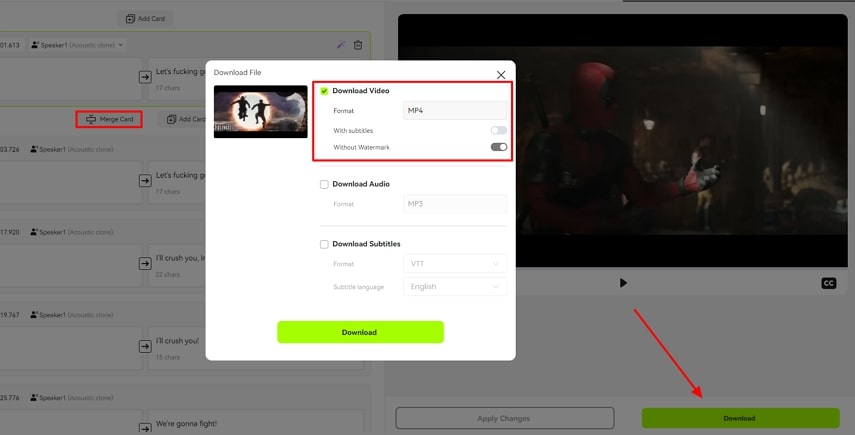 Video mit Untertiteln herunterladen Blipcut