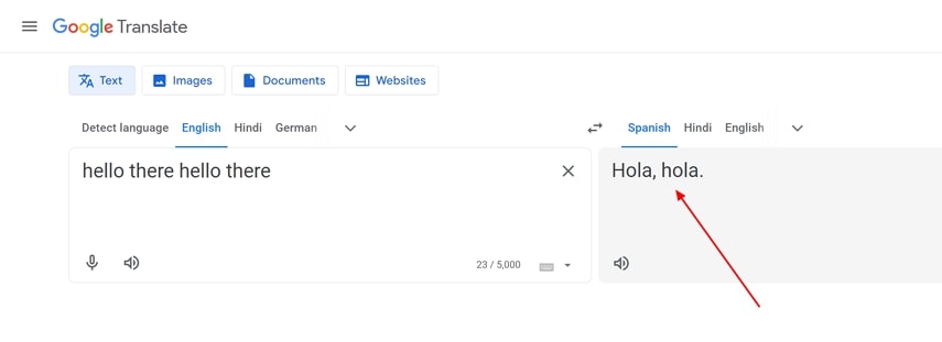 grabar con micrófono y traducir