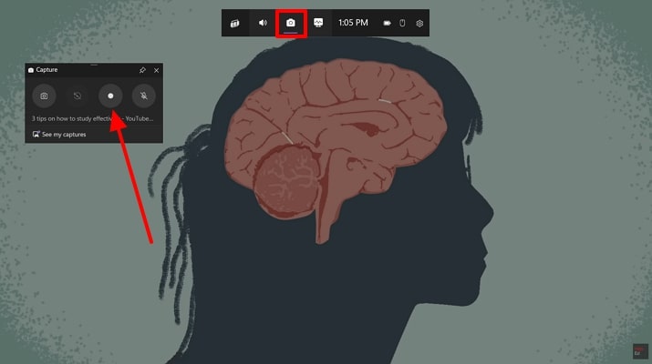 capture screen on windows